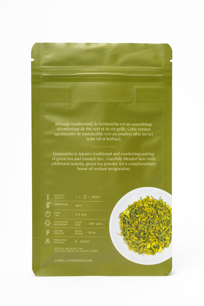 ORGANIC GENMAICHA MATCHA