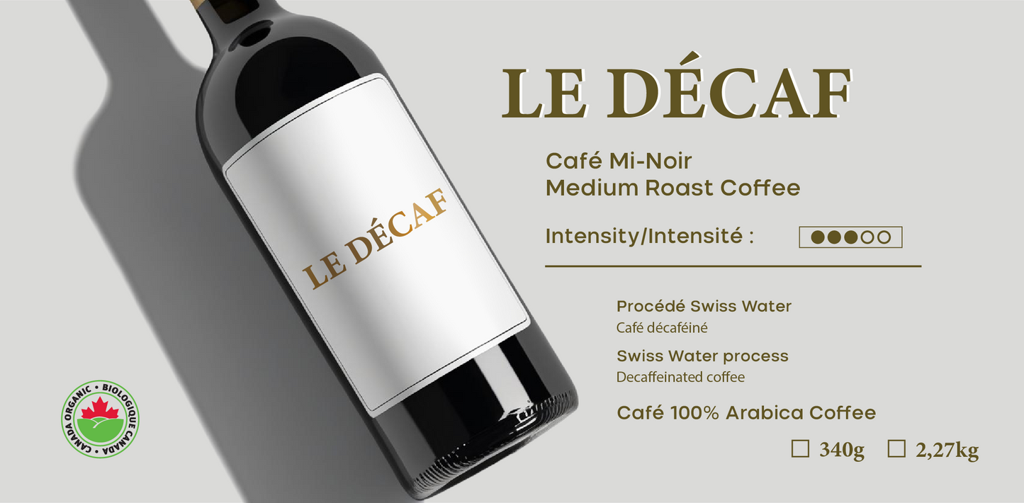 Le Décaf Swiss Water Biologique