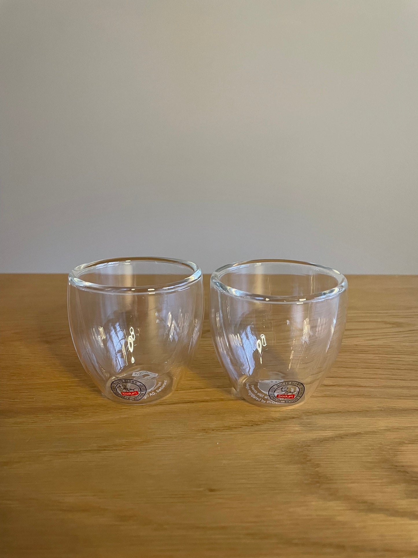 Bodum Espresso glasses 80ml (2.5oz) x2