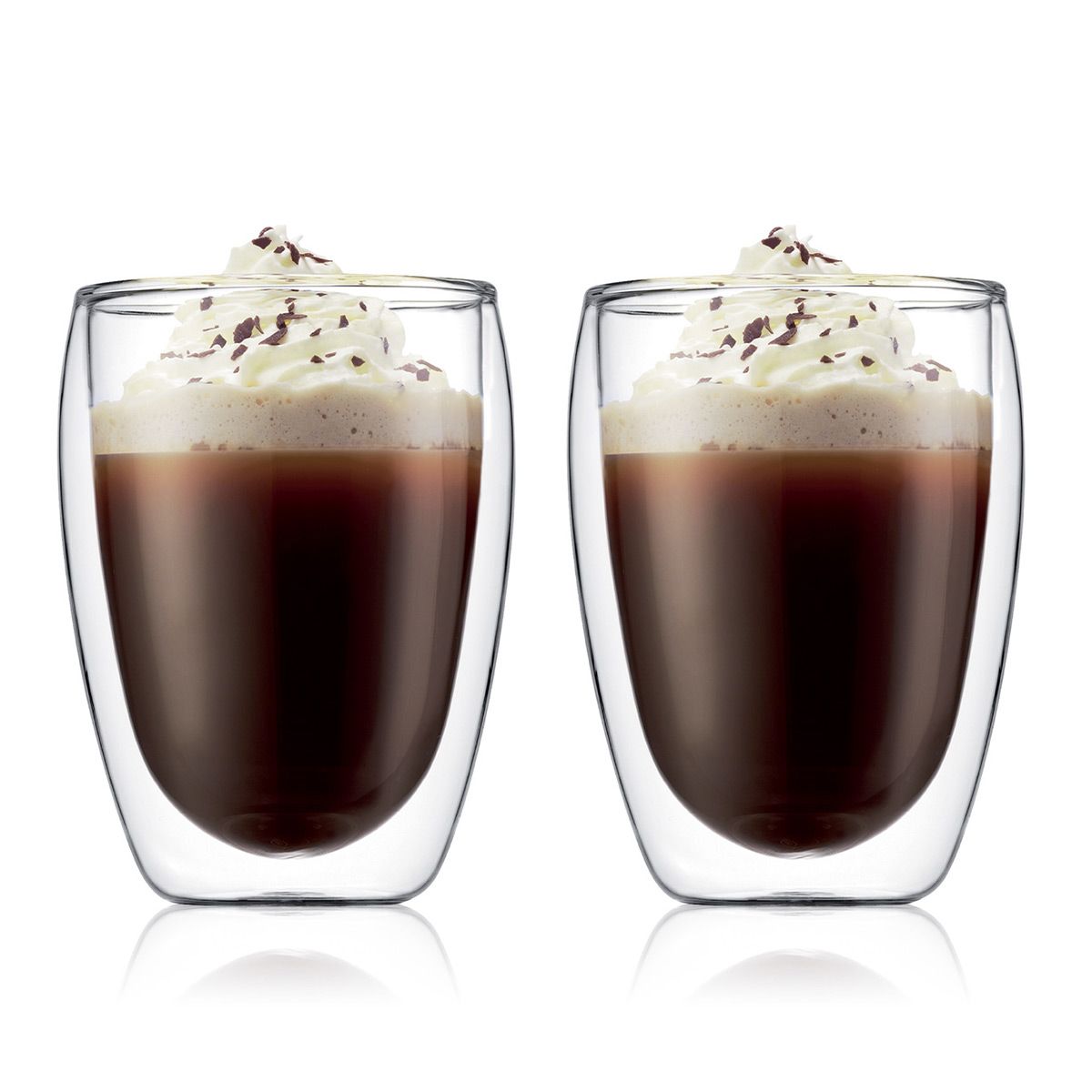 Bodum Coffee Glasses 350ml (12oz) x2