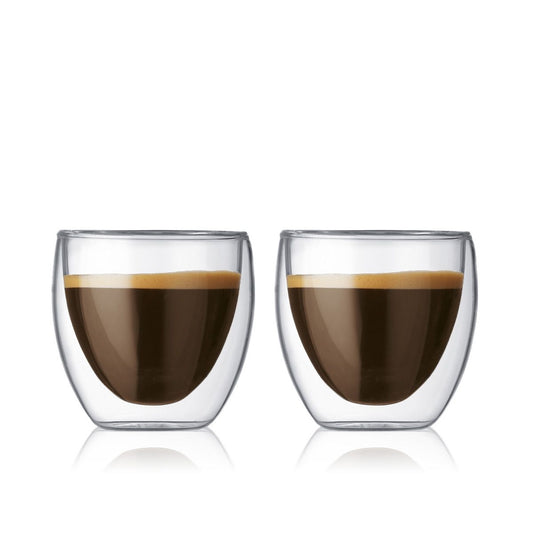 Bodum Espresso glasses 80ml (2.5oz) x2