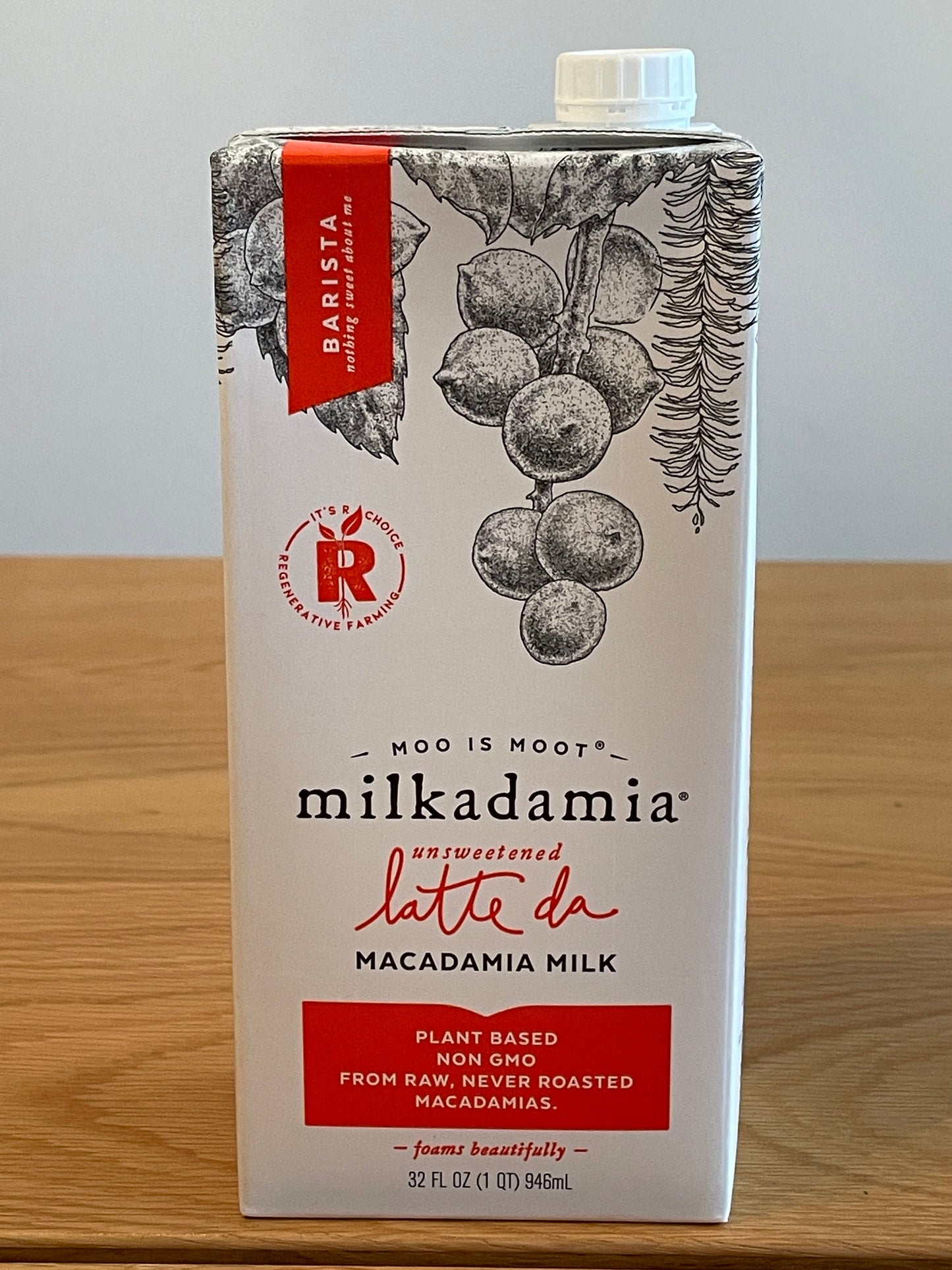 MILKADAMIA BARISTA (sugar-free/unsweetened)