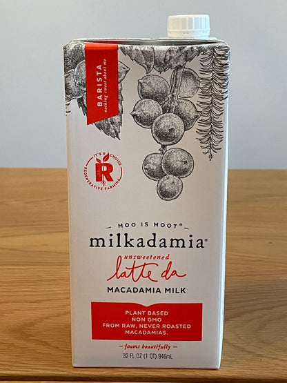 MILKADAMIA BARISTA (sans sucre/unsweetened)