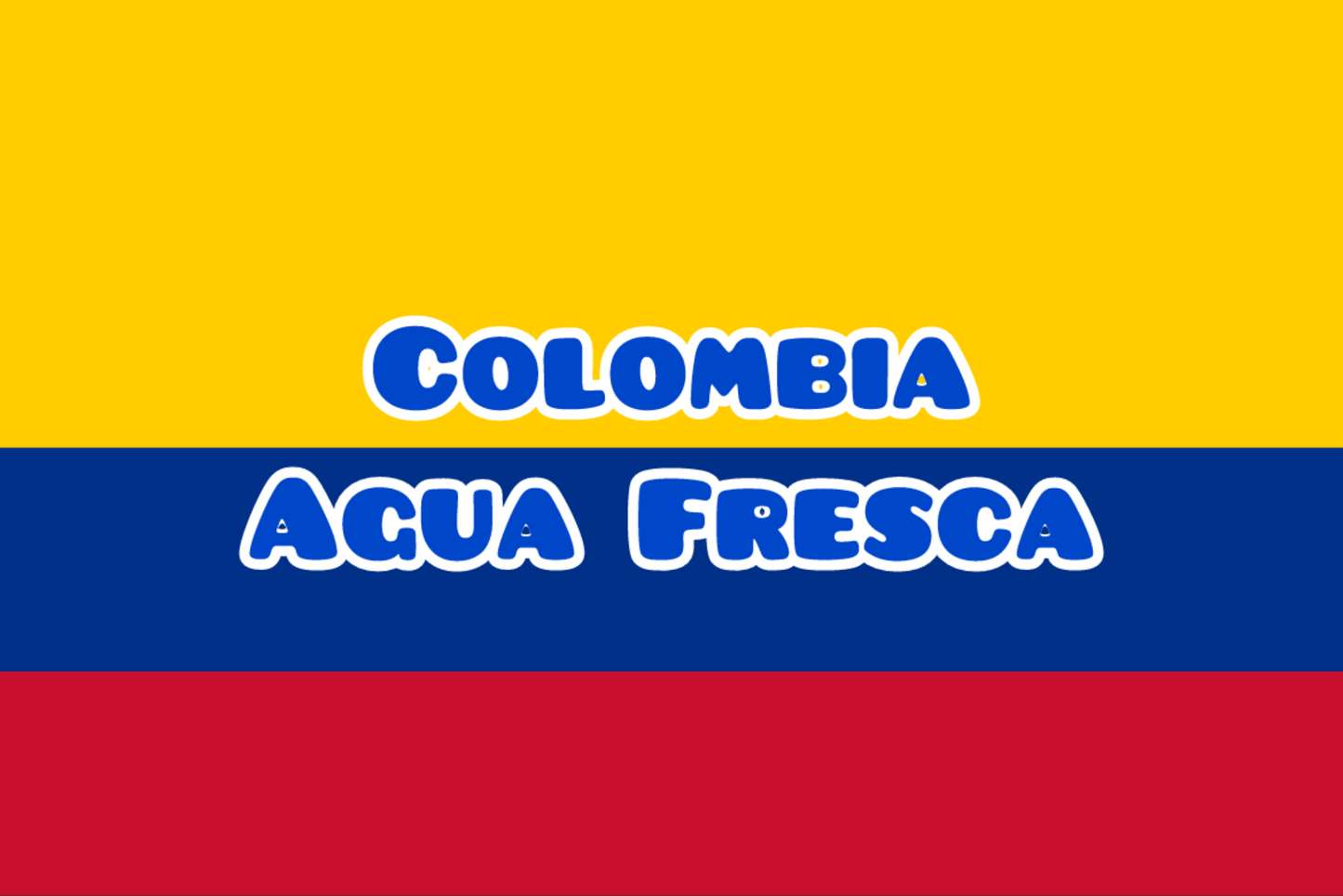 Colombien Agua Fresca